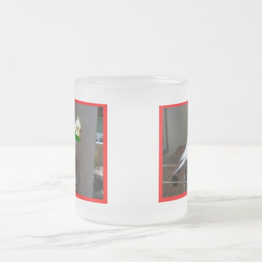 Cockatiel de Noël Mug Frosty (Centre)
