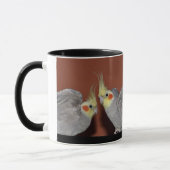 Cockatiel Duo Mok (Links)
