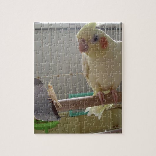 Cockatiel Fun Legpuzzel (Verticaal)