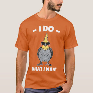 Cockatiel geschenken Huisdieren Vogels Dieren vrie T-shirt
