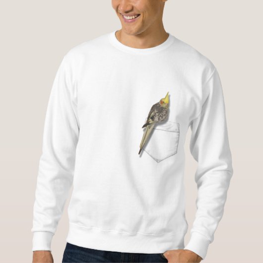 Cockatiel in uw zak trui (Voorkant)