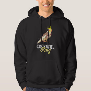 Cockatiel Koning Kroon Kaketoe Vogel Eigenaar Pape Hoodie