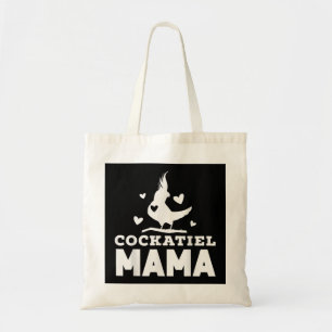 Cockatiel Mama Cockatau Bird Lover Moederdag Bes Tote Bag