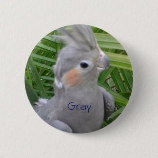 Cockatiel Ronde Button 5,7 Cm