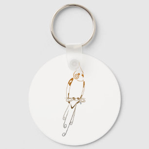 Cockatiel Sleutelhanger