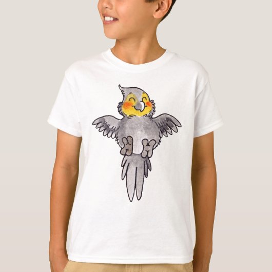 Cockatiel T-shirt (Voorkant)
