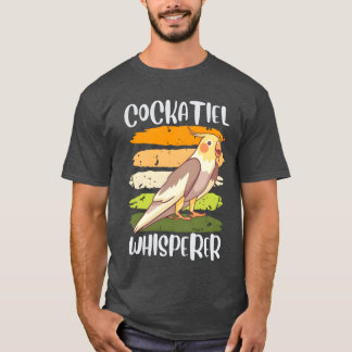 Cockatiel Whisperer Cockatiels Parkiet Vogels cade T-shirt
