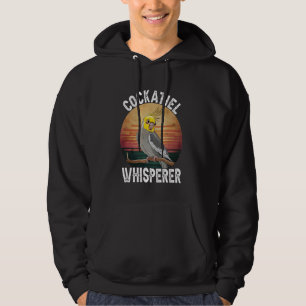 Cockatiel Whisperer Funny Schattige Parrot Lover M Hoodie
