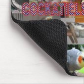 Cockatiels zijn speciaal muismat (Hoek)