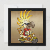 Cockato Biker - SRF Kaart (Voorkant)