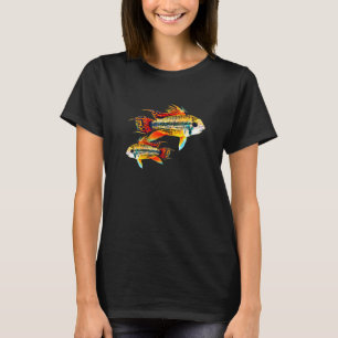 Cockato Dwarf Cichlid Apistogramma Cichlids Aquar T-shirt