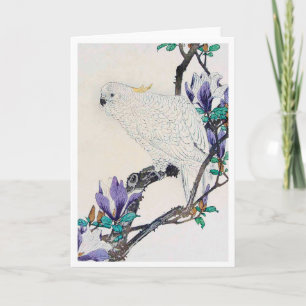 Cockato en Lily Magnolia, Imao Keinen Kaart
