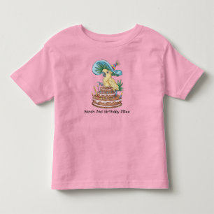 Cockato zittend op verjaardagstaart fancy pet kinder shirts