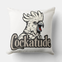 Cockatoo Attitude "Cockatude" Sierkussen