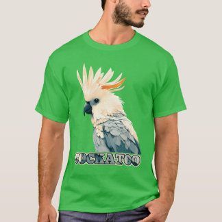 Cockatoo Bird Cockatoo Papegaaienliefhebber exotis T-shirt