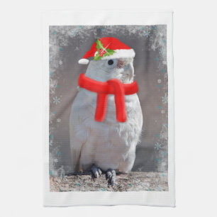 Cockatoo Noël serviette de cuisine