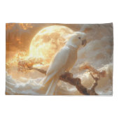 Cockatoo Parrot Fantasy Dreamscape Kussensloop (Achterkant)