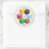 cockblock no time sticker (Tas)