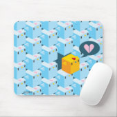 Cockblock Wall Mousepad Muismat (Met muis)