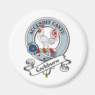 Cockburn Clan Badge Magneet