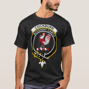 Cockburn Crest Tartan Clan Scottish Clan 1 T-shirt
