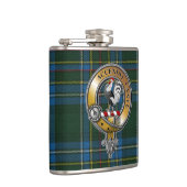 Cockburn Tartan en badge Heupfles (Rechts)