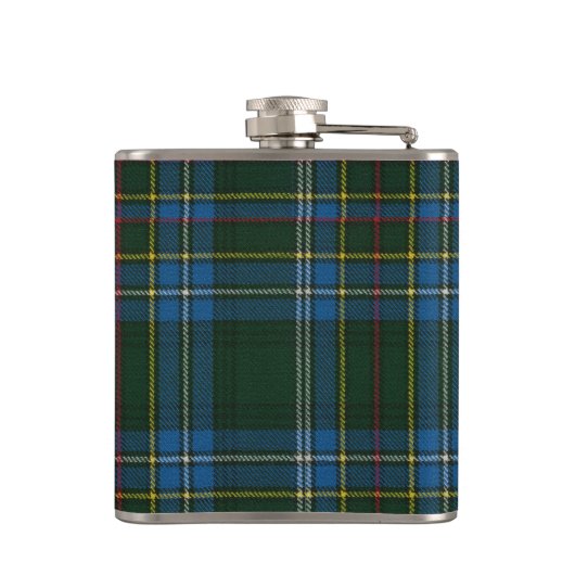 Cockburn Tartan en badge Heupfles (Achterkant)