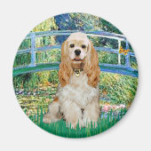 Cocker (Buff) - Brug Magneet (Voorkant)