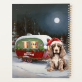 Cocker d'hiver Spaniel Caravan Christmas Adventure (Dos)