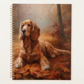 Cocker Spaniel à l'automne Feuilles automne Inspir (Devant)