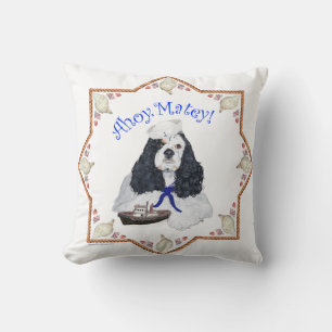 Cocker Spaniel Ahoy Matey Worpillow Kussen