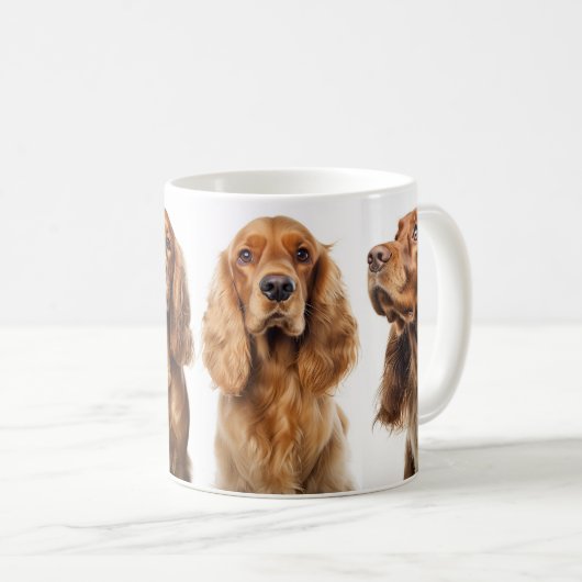 Cocker Spaniel Amateurs de café tasse (Devant droit)