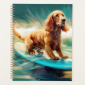 Cocker Spaniel Beach Surf Peinture (Devant)