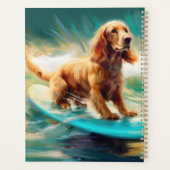 Cocker Spaniel Beach Surf Peinture (Dos)