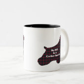 Cocker Spaniel BFF Mug (Devant droit)