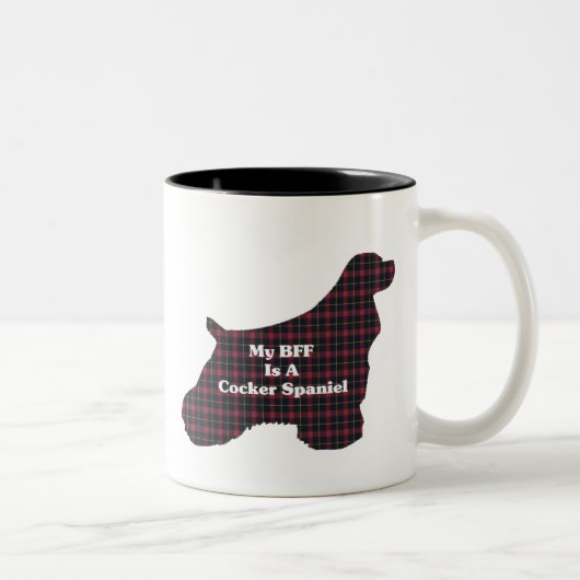 Cocker Spaniel BFF Mug (Droit)