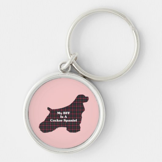 Cocker Spaniel BFF Sleutelhanger (Voorkant)