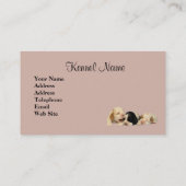 Cocker Spaniel Breeder Visitekaartje (Achterkant)