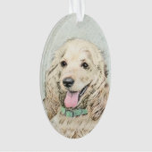 Cocker Spaniel Buff Peinture - Art Chien original (devant)