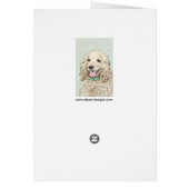 Cocker Spaniel Buff-schildering - Oorspronkelijke (Achterkant)