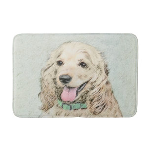 Cocker Spaniel Buff-schildering - Oorspronkelijke  Badmat