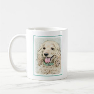 Cocker Spaniel Buff-schildering - Oorspronkelijke  Koffiemok