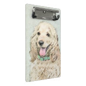 Cocker Spaniel Buff-schildering - Oorspronkelijke  Mini Klembord (Schuin)