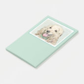 Cocker Spaniel Buff-schildering - Oorspronkelijke Post-it® Notes (Schuin)