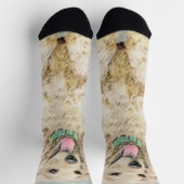 Cocker Spaniel Buff-schildering - Oorspronkelijke Sokken (Top)