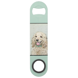 Cocker Spaniel Buff-schildering - Oorspronkelijke Speed Flessenopener