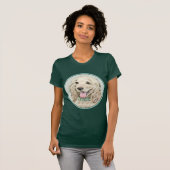 Cocker Spaniel Buff-schildering - Oorspronkelijke  T-shirt (Voorkant volledig)