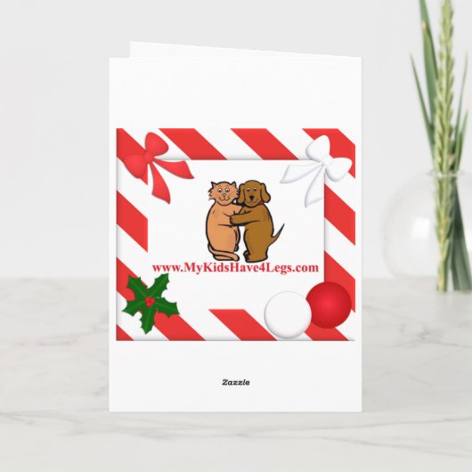 Cocker Spaniel Carte de Noël Arbre 2 (Dos)