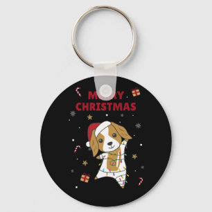 Cocker Spaniel Christmas Dog Winter Animals Dogs Sleutelhanger