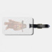 Cocker Spaniel Cowboy 2 Bagagelabel (Achterkant horizontaal)